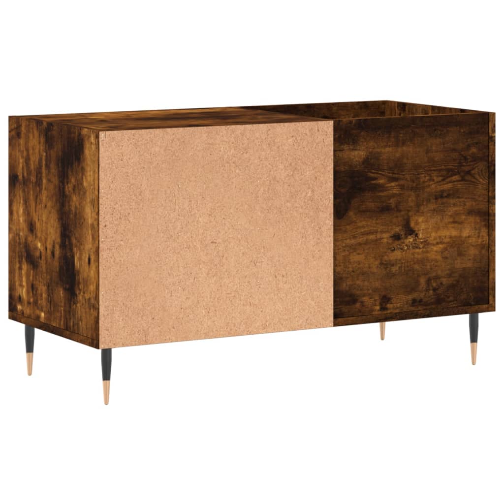Pladeskab Røget Eg 85x38x48 cm Træmateriale