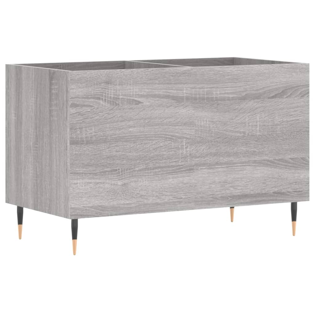 Pladeskab Grå Sonoma 74,5x38x48 cm Træmateriale