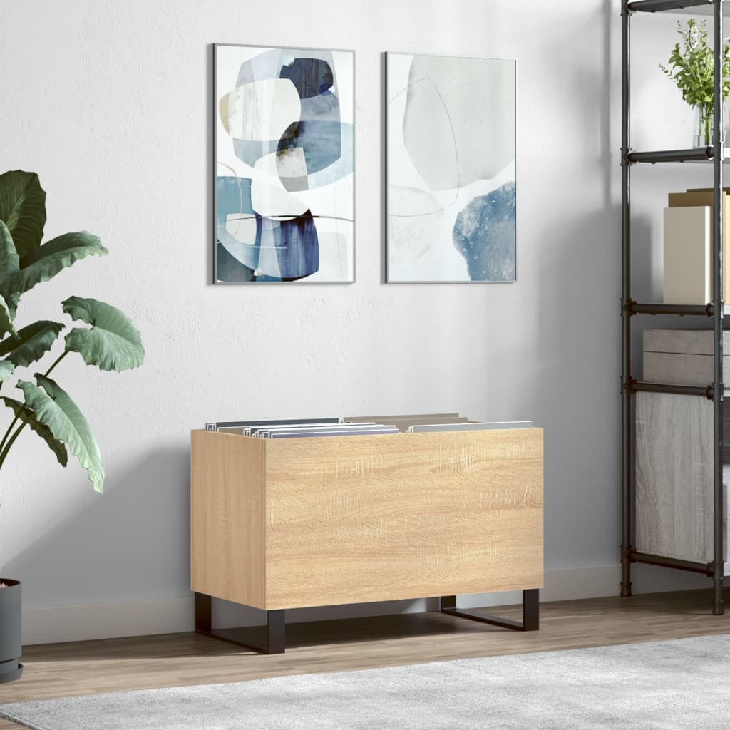 Pladeskab Sonoma Eg 74,5x38x48 cm Træmateriale