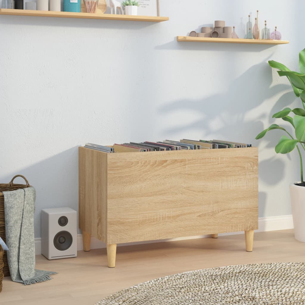 Pladeskab Sonoma Eg 74,5x38x48 cm Træmateriale