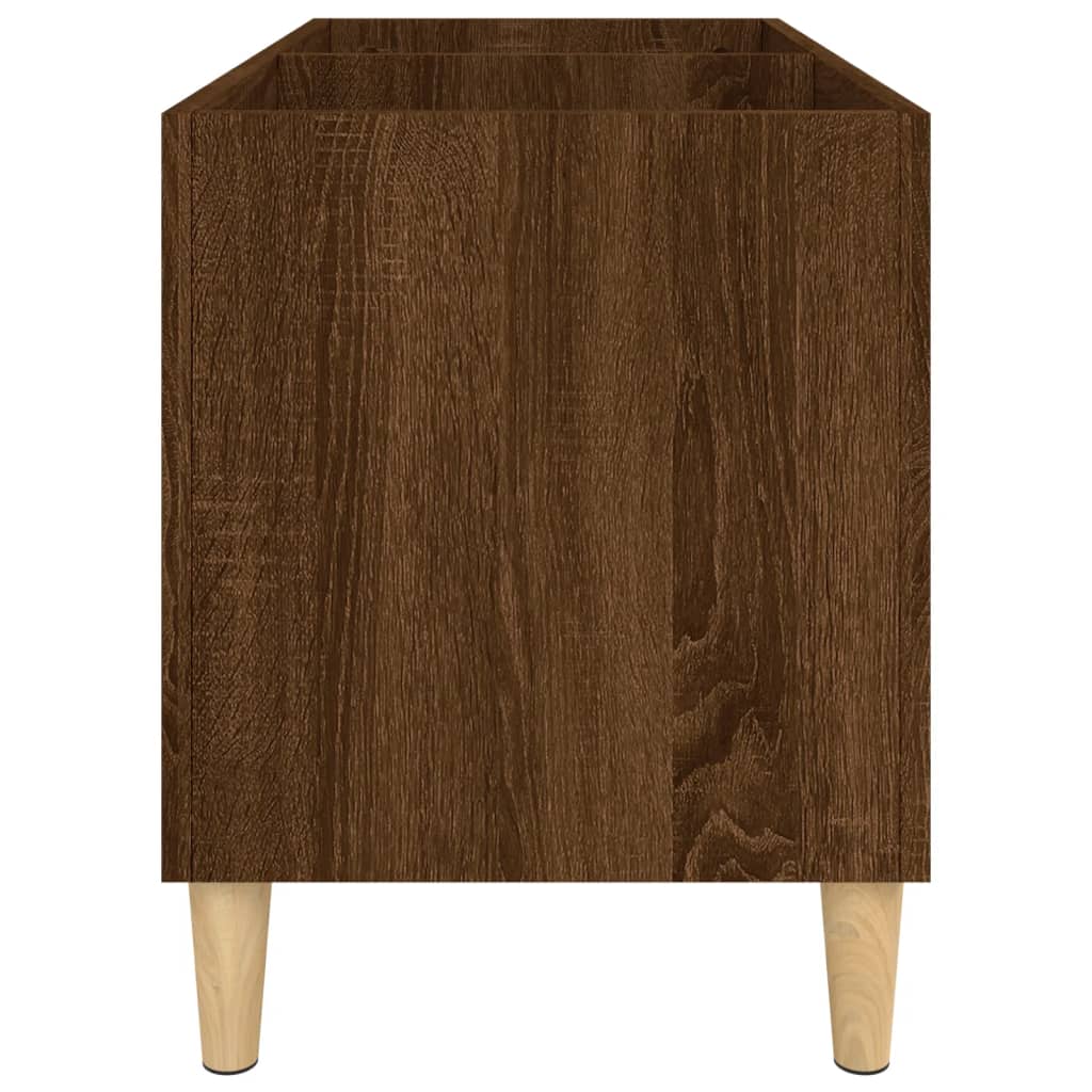 Pladeskab Brun Eg Look 74,5x38x48 cm Træmateriale