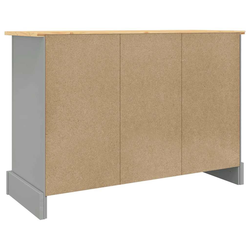 Skænk Corona 112x43x78 cm massivt træ mexicansk fyrretræ