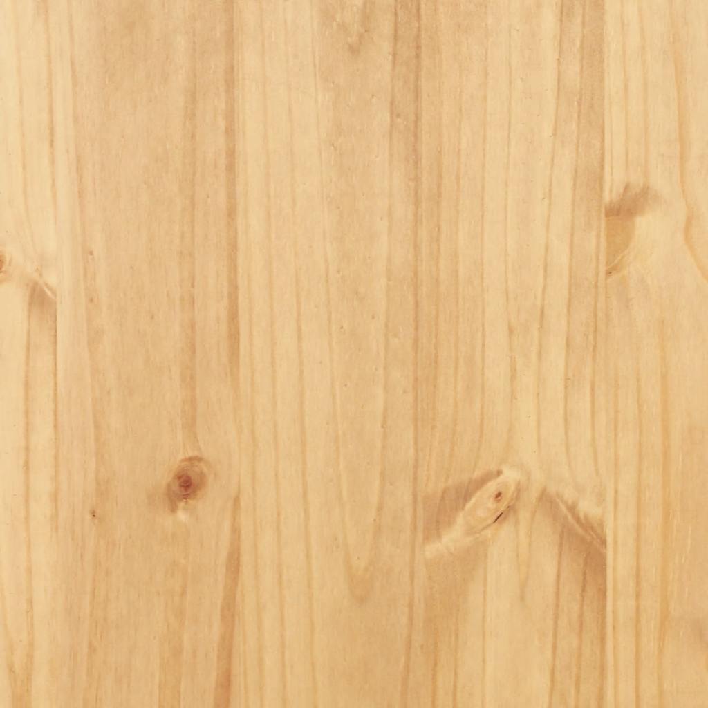 Highboard Corona 112x43x196 cm massivt træ mexicansk fyr