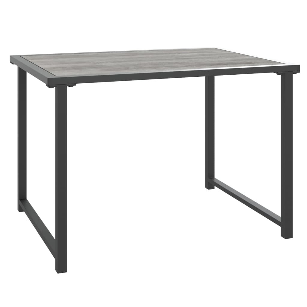 Havebord antracit 55x40x37 cm Stål