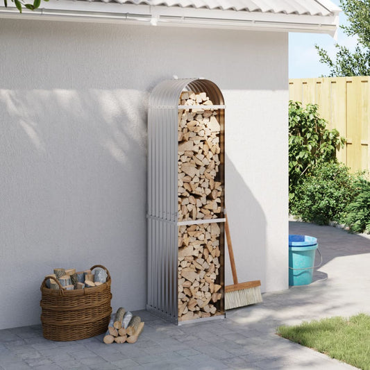 Brænde Shelter Sølv 40x45x170 cm Galvaniseret Stål