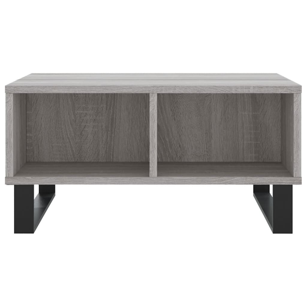 Sofabord Grå Sonoma 60x60x30 cm Træmateriale