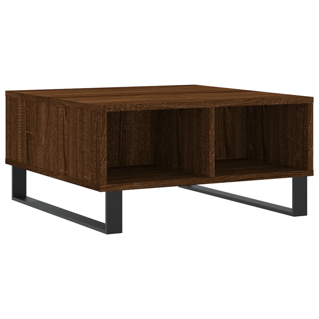 Sofabord Brun Eg Look 60x60x30 cm Træmateriale