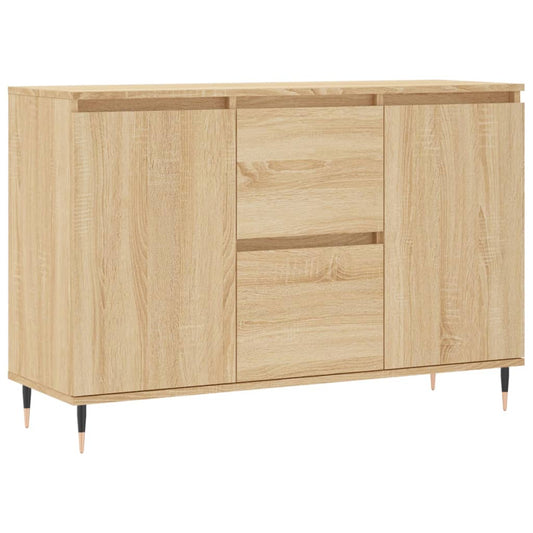 Sideboard Sonoma-Eiche 101,5x35x70 cm Holzwerkstoff