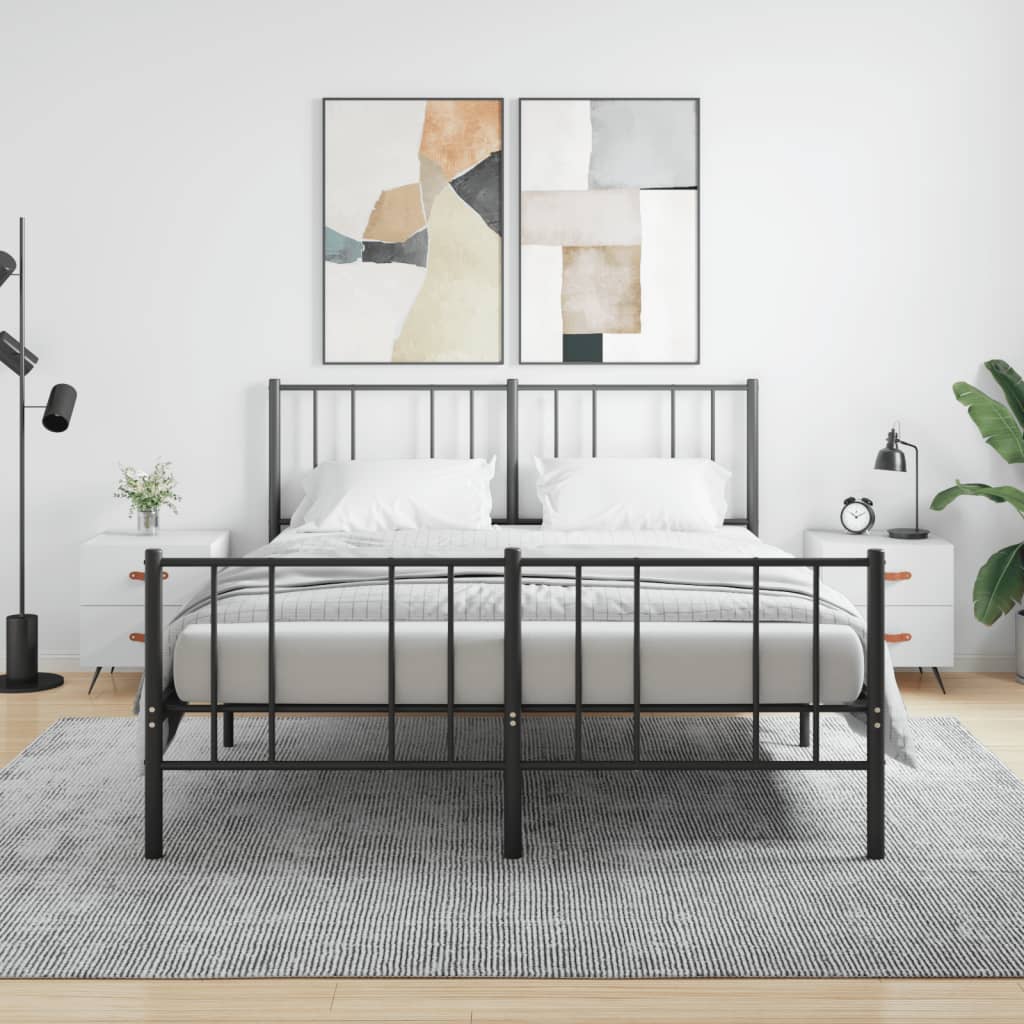 Sengeborde 2 stk Hvidt 40x35x47,5 cm træmateriale