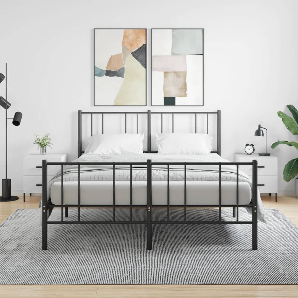 Sengeborde 2 stk Hvidt 40x35x47,5 cm træmateriale