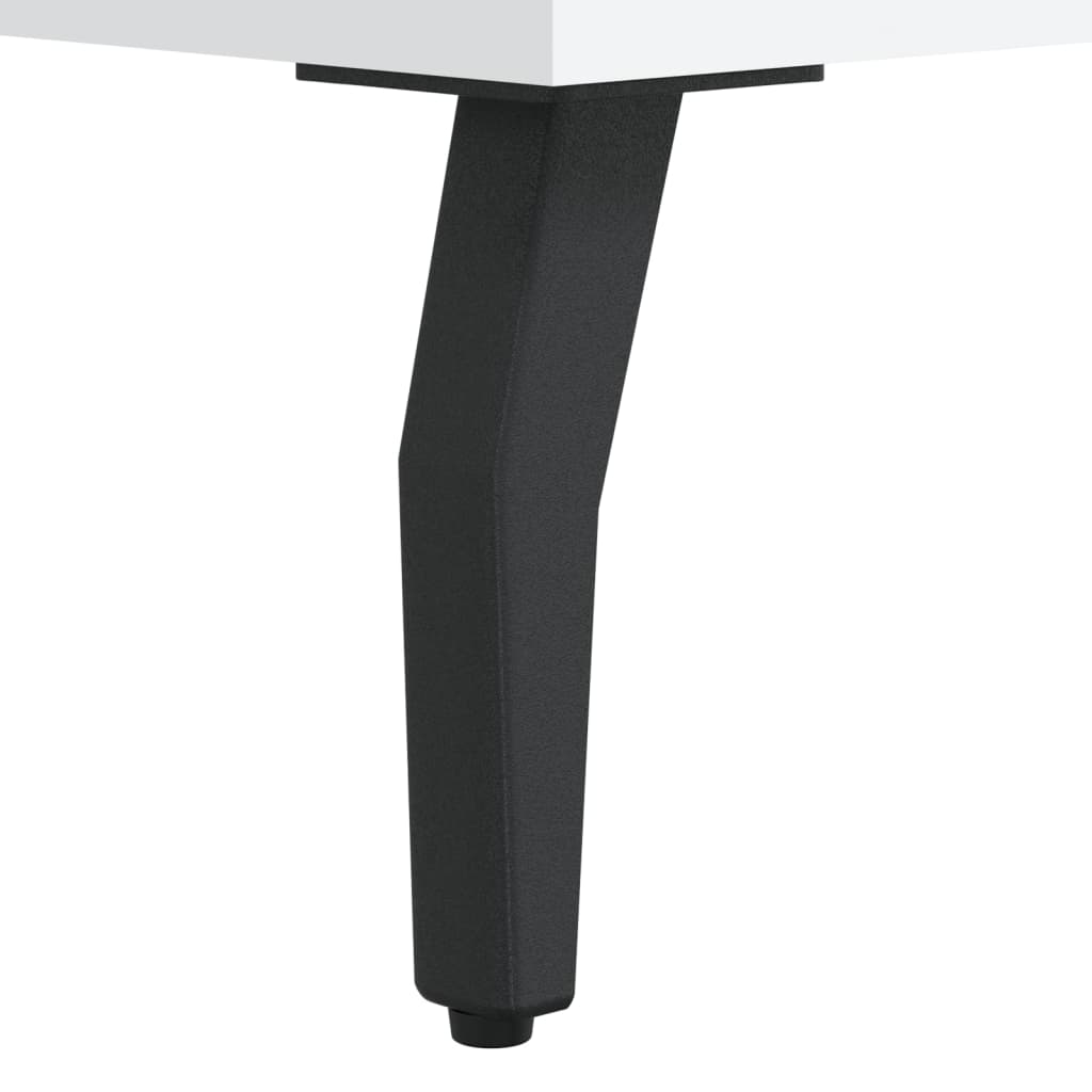 Sengeborde 2 stk Hvidt 40x35x47,5 cm træmateriale