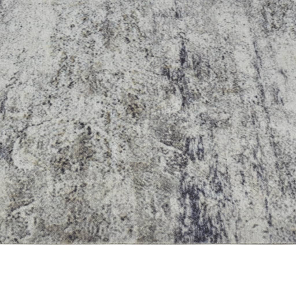 Køkkentæppe Vaskbar Beton 60x180 cm Fløjl
