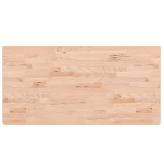 Waschtischplatte 100x50x2,5 cm Massivholz Buche