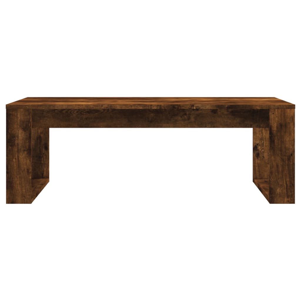 Sofabord røget eg 102x50x35 cm træmateriale