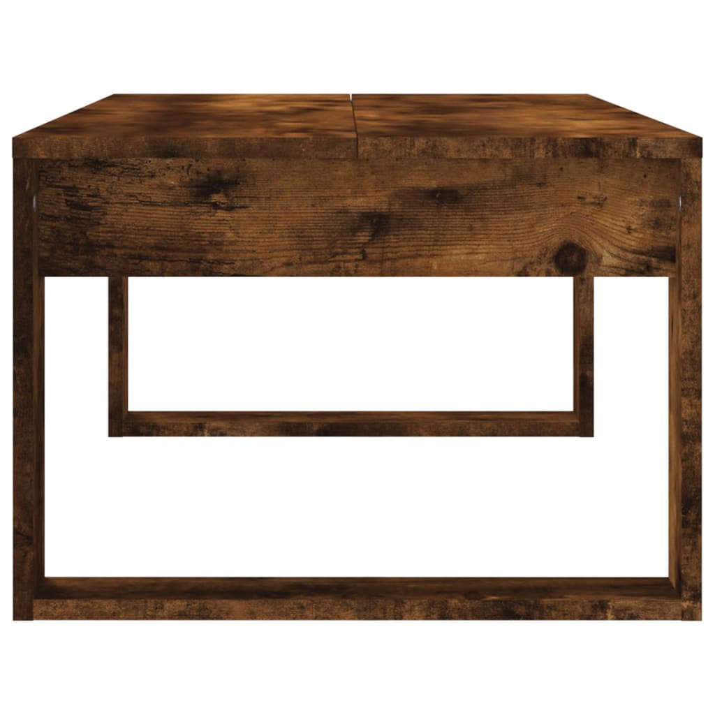 Sofabord røget eg 102x50x35 cm træmateriale