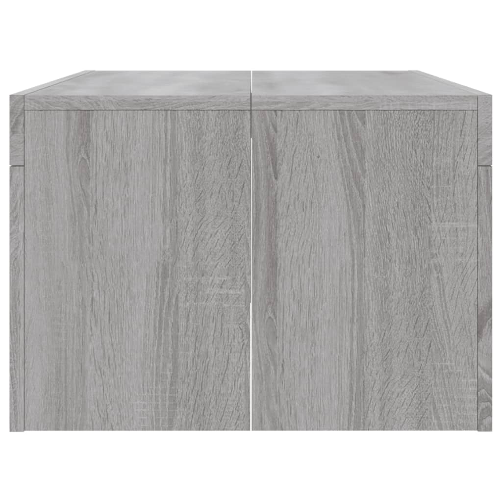 Sofabord Grå Sonoma 102x50x36 cm Træmateriale