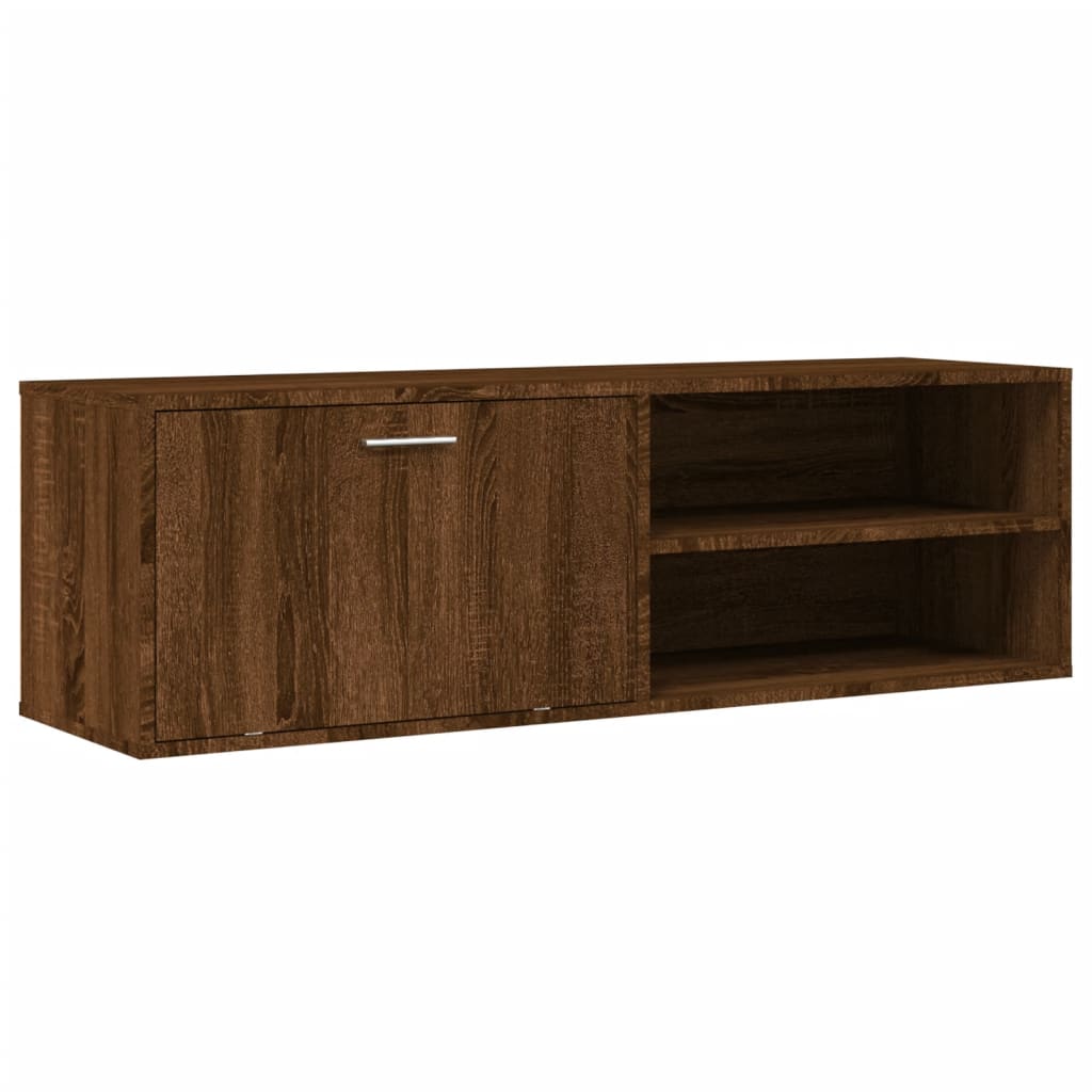 TV-skab Brun Eg Look 120x34x37 cm Træ Materiale