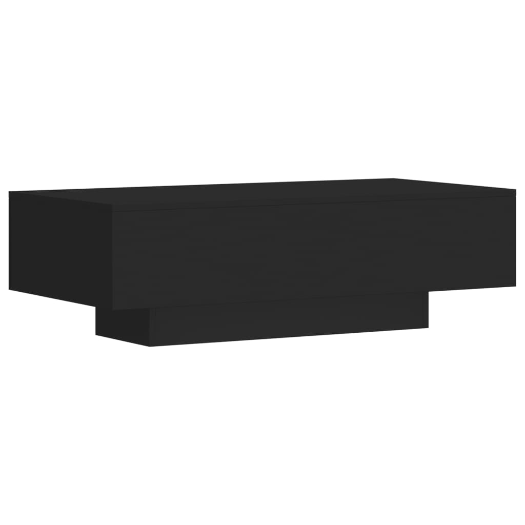 Sofabord Sort 100x49,5x31 cm Træ Materiale
