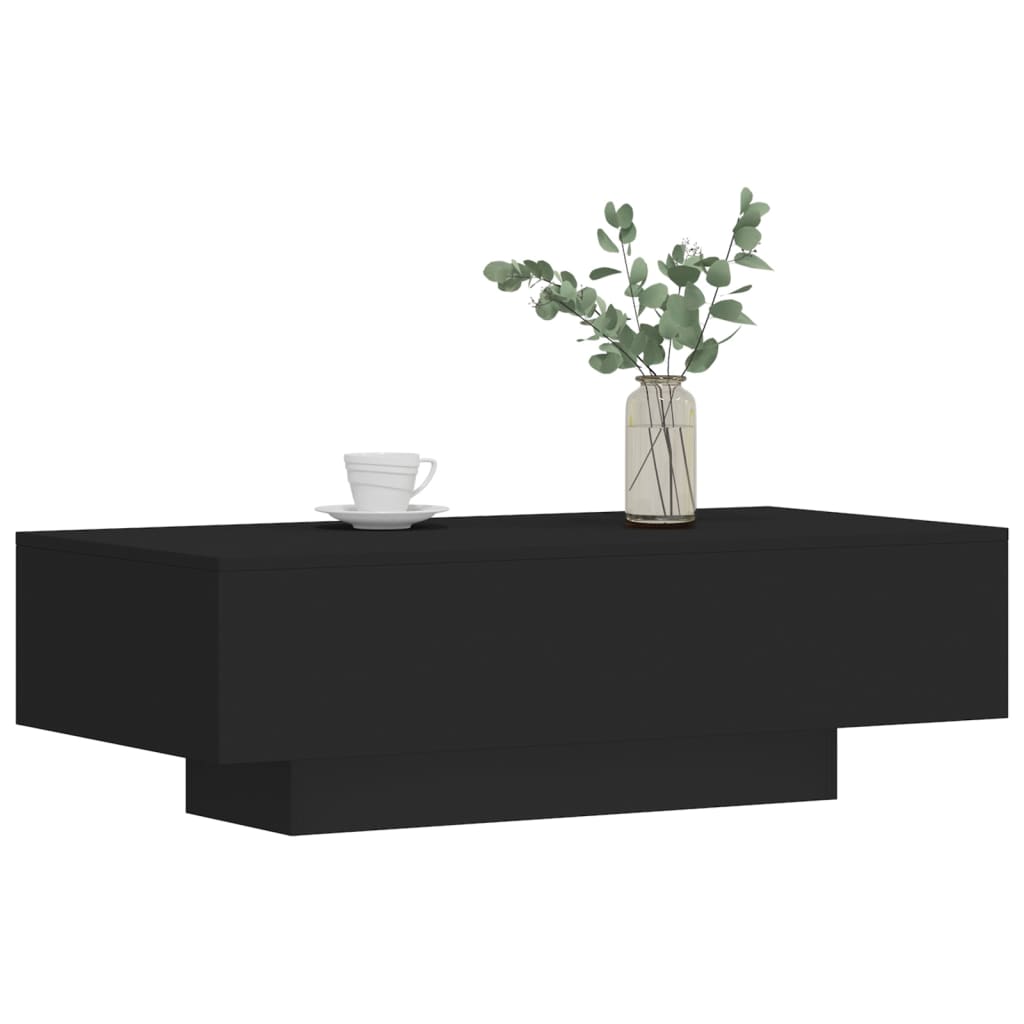 Sofabord Sort 100x49,5x31 cm Træ Materiale