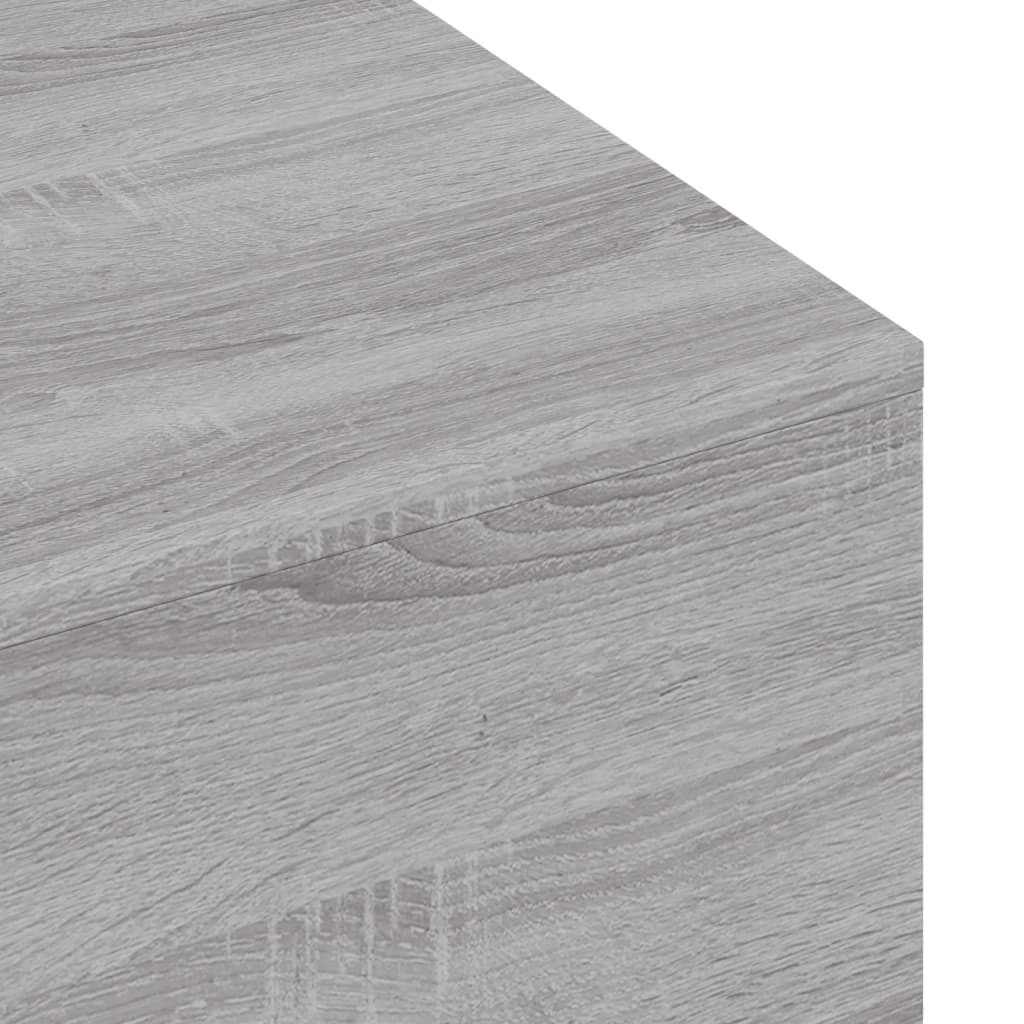 Sofabord Grå Sonoma 100x49,5x31 cm Træmateriale