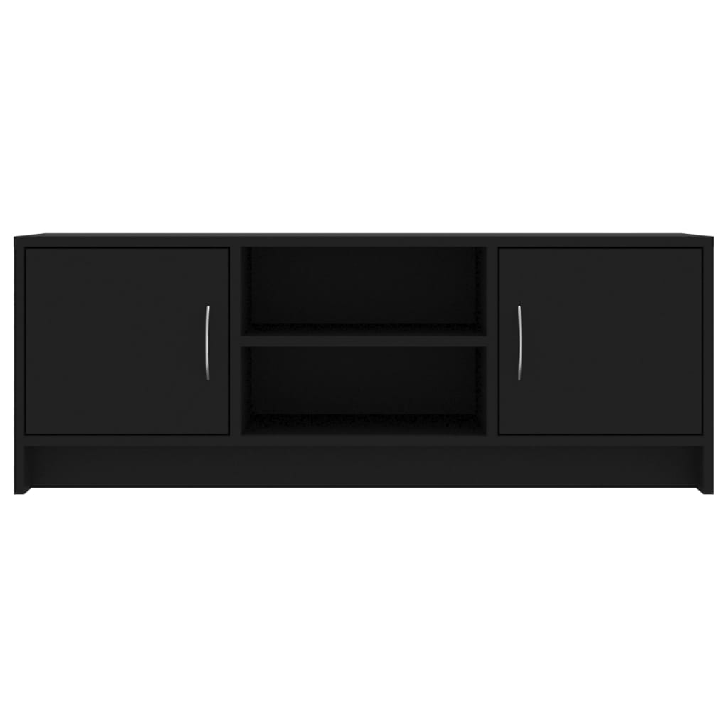 TV-skab Sort 102x30x37,5 cm Træ Materiale