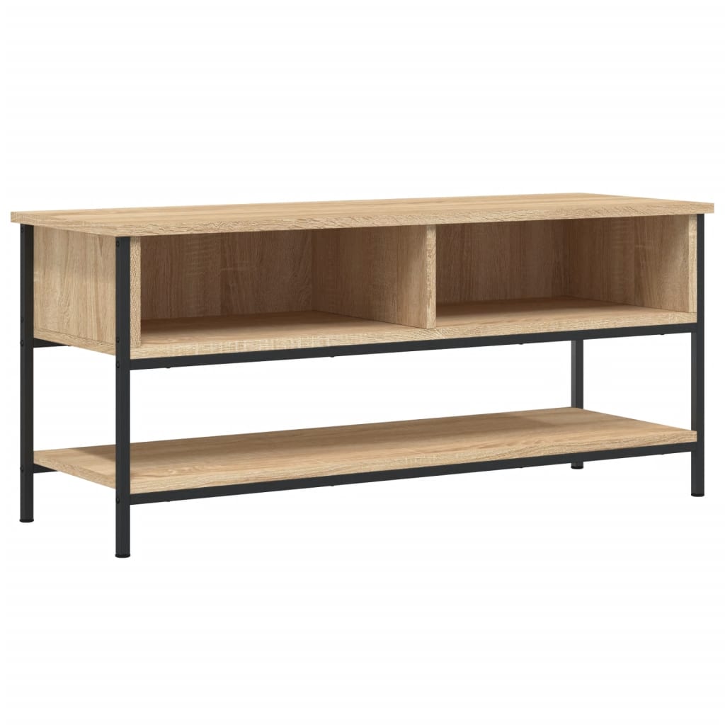 Tv-møbel Sonoma eg 100x35x45 cm træmateriale