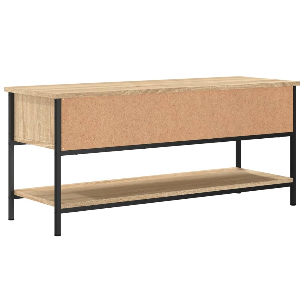 Tv-møbel Sonoma eg 100x35x45 cm træmateriale