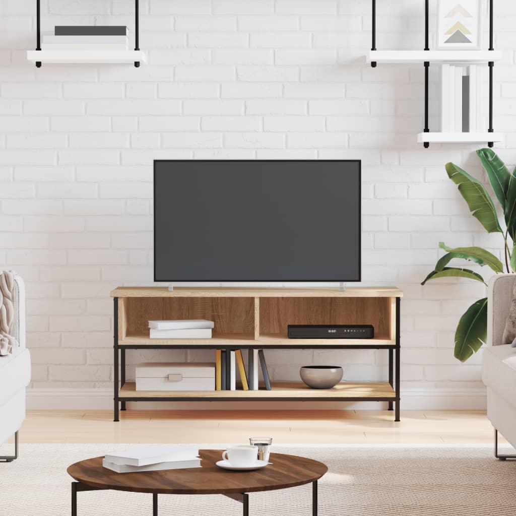 Tv-møbel Sonoma eg 100x35x45 cm træmateriale