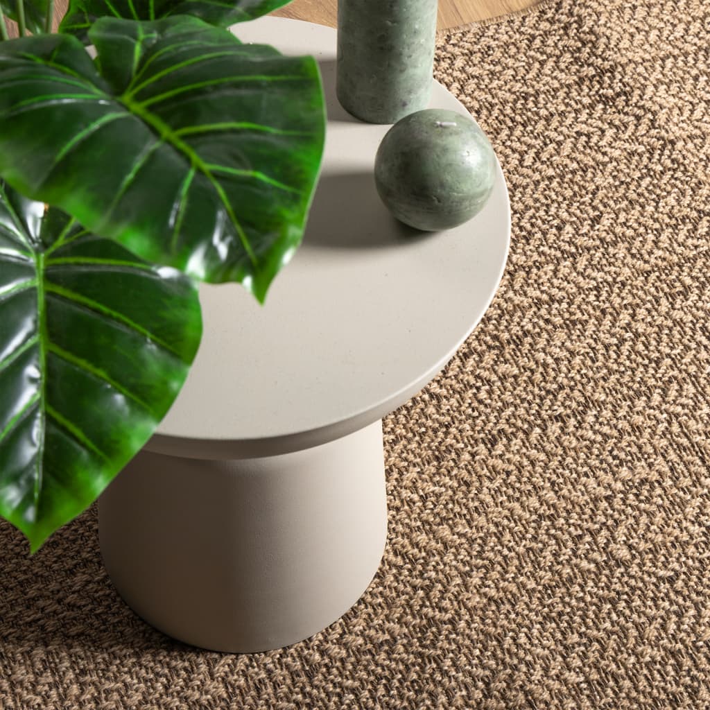 Tæppe ZIZUR 200x290 cm jute-look indendørs og udendørs