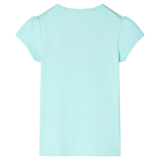 Kinder-T-Shirt Hellblau 116