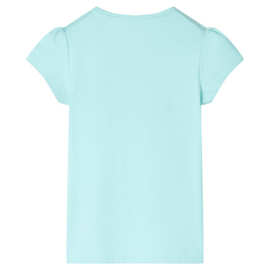 Kinder-T-Shirt Hellblau 140