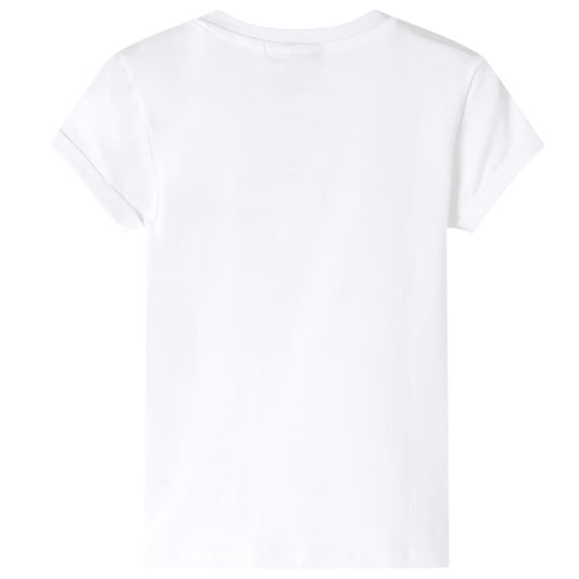 Kinder-T-Shirt Ecru 104