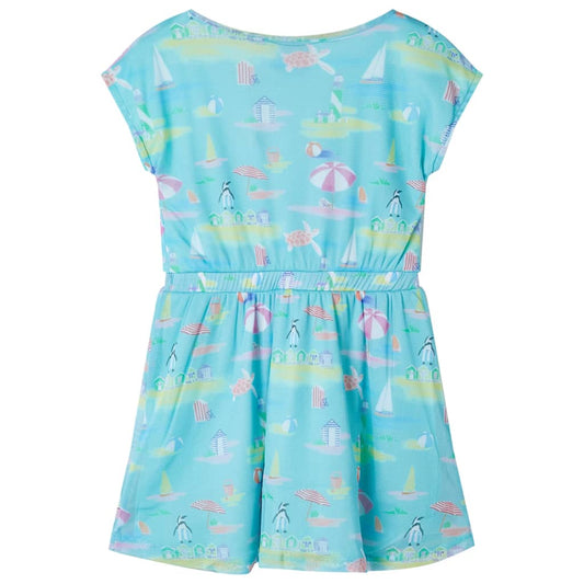Kinderkleid Hellblau 128