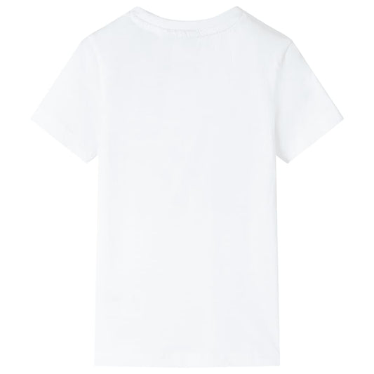 Kinder-T-Shirt Ecru 128