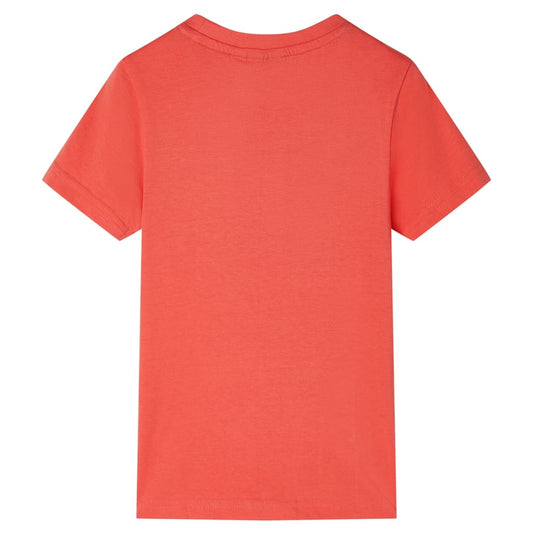 Kinder-T-Shirt Hellrot 104