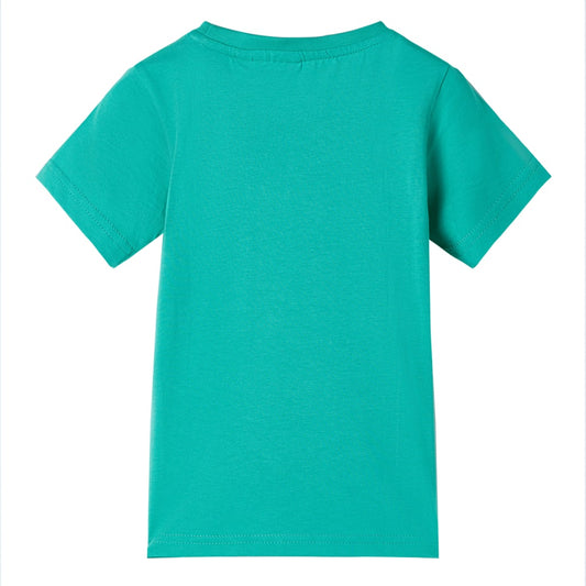 Kinder-T-Shirt Grün 128