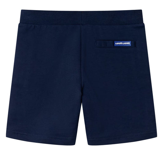 Kindershorts Marineblau 140