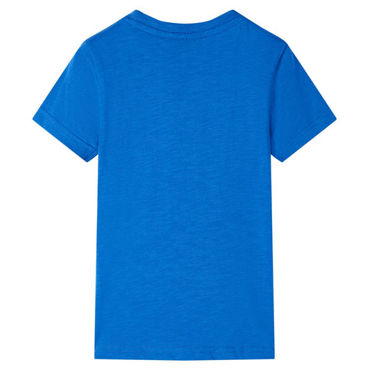 Kinder-T-Shirt Blau 128