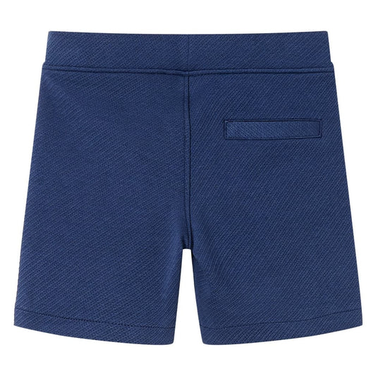 Kindershorts mit Kordelzug Dunkelblau 104