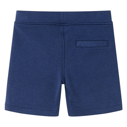 Kindershorts mit Kordelzug Dunkelblau 116