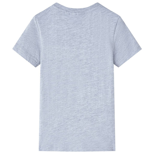 Kinder-T-Shirt Grau 116