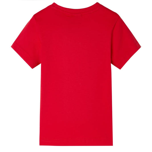 Kinder-T-Shirt Rot 104