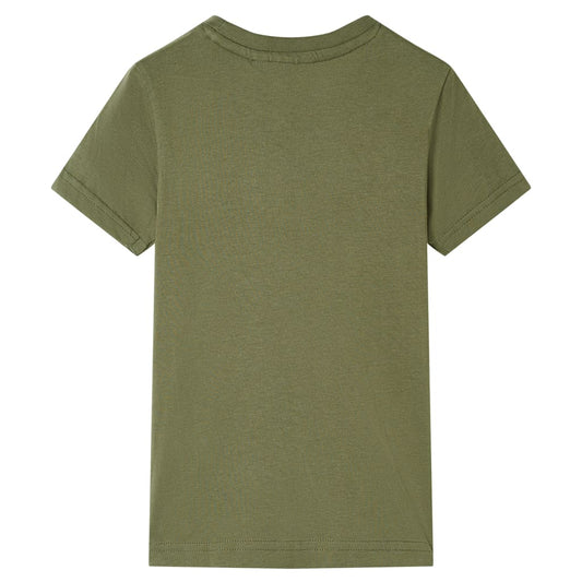 Kinder-T-Shirt Khaki 104
