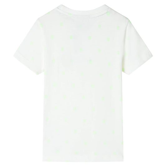 Kinder-T-Shirt Ecru 128