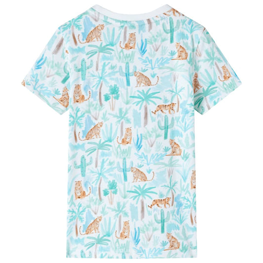 Kinder-T-Shirt Ecru 92