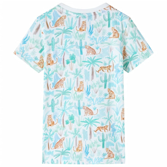 Kinder-T-Shirt Ecru 104