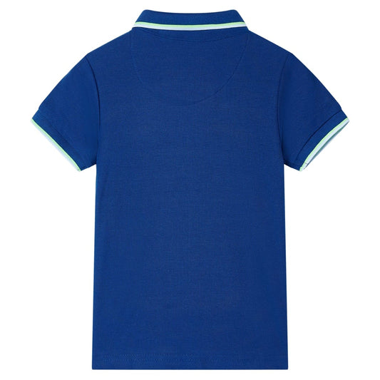 Kinder-Poloshirt Dunkelblau 92