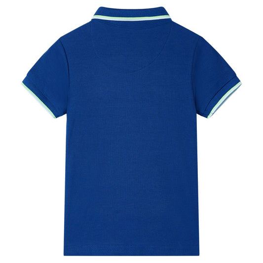 Kinder-Poloshirt Dunkelblau 140