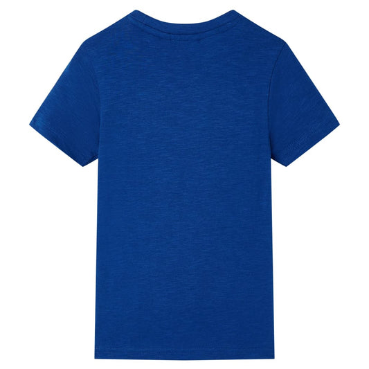 Kinder-T-Shirt Dunkelblau 116