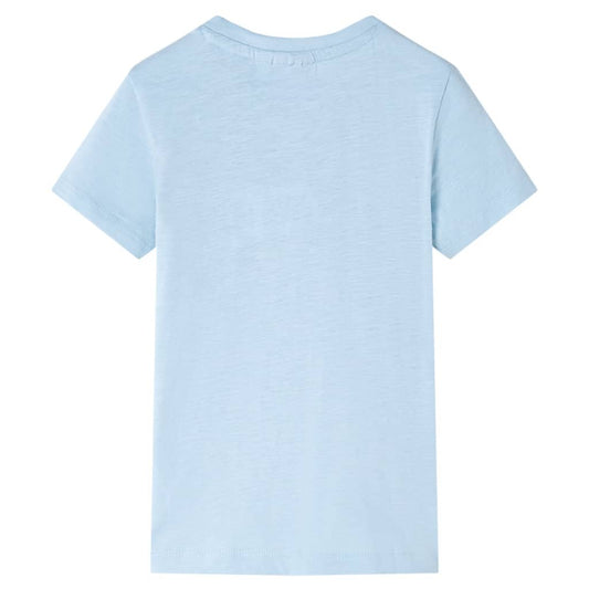 Kinder-T-Shirt Hellblau 104